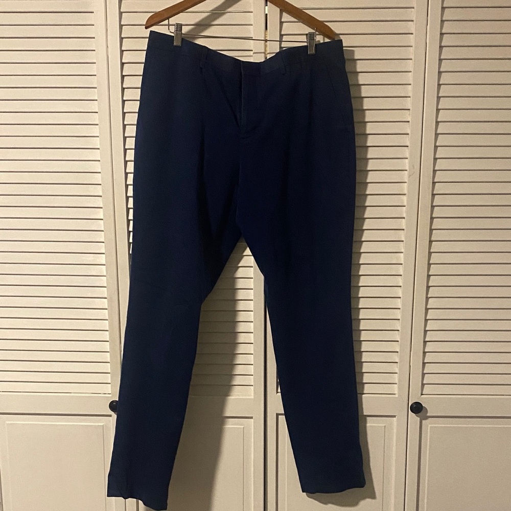 Express Men's Deep Blue Dress Pants. 38x36